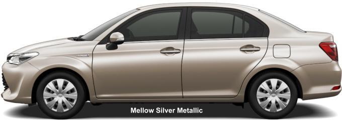 Toyota Corolla Axio 2023 in Mellow Silver Metallic